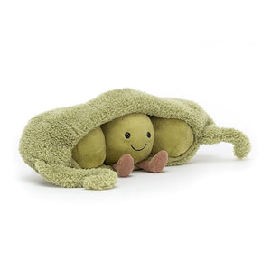 Amuseable Pea In A Pod One Size JELLYCAT