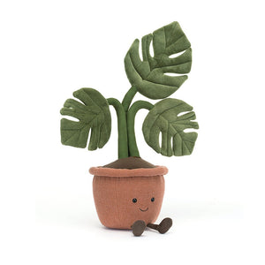 Amuseable Monstera Plant One Size JELLYCAT
