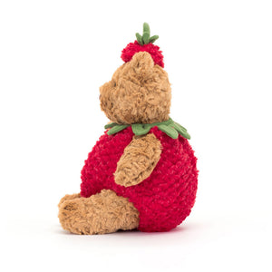 Bartholomew Bear Strawberry One Size JELLYCAT