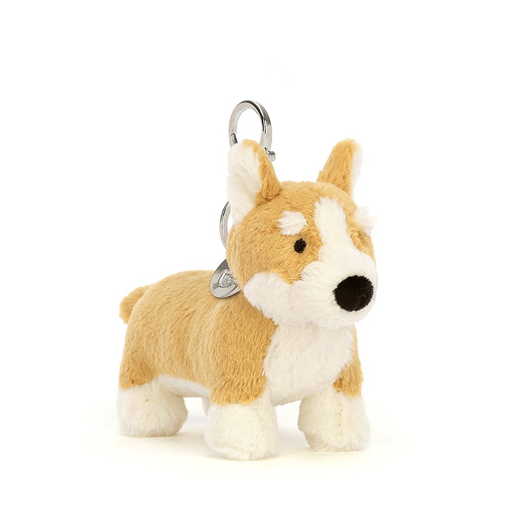 Charm para bolso Betty Corgi Talla única JELLYCAT