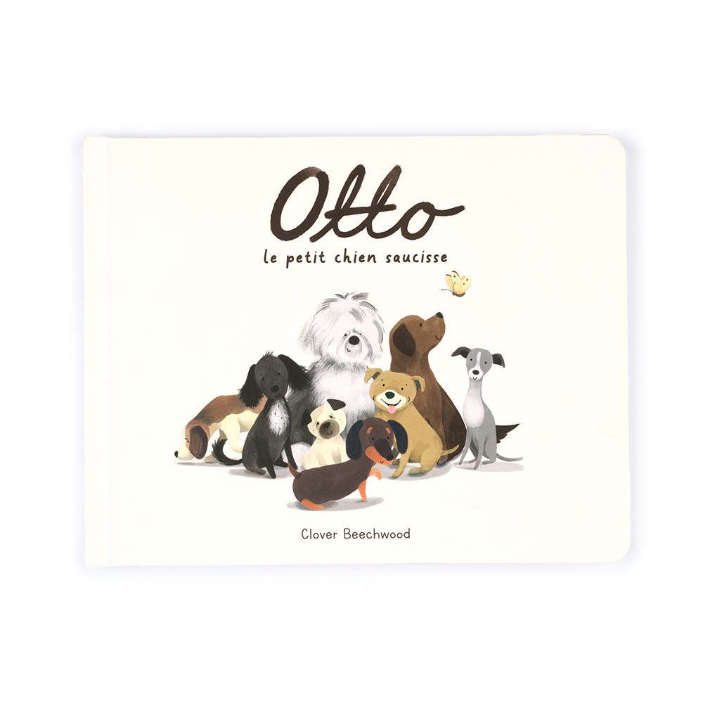 Otto el pequeño perro salchicha Libro Talla única JELLYCAT