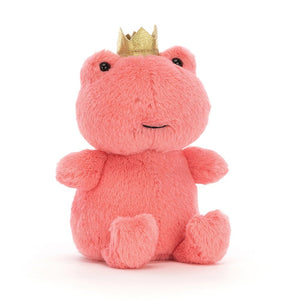 Crowning Croaker Pink Frog One Size JELLYCAT