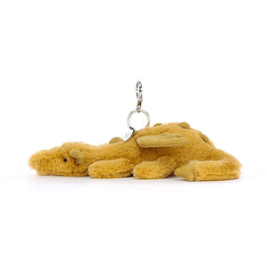 Golden Dragon Bag Charm One Size JELLYCAT