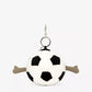 Amuseables Sports Football Bag Charm One Size JELLYCAT