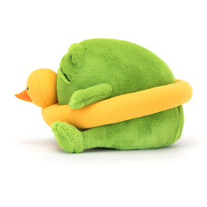 Ricky Rain Frog Rubber Ring One Size JELLYCAT