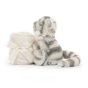 Bashful Snow Tiger Soother One Size JELLYCAT