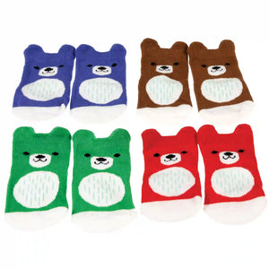 CALCETINES BEBE OSITO (4 PARES)