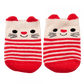 Calcetines Bebé Gato Rojo (un par) 