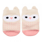 Chaussettes Bébé Rose Pink Owl (une Paire)