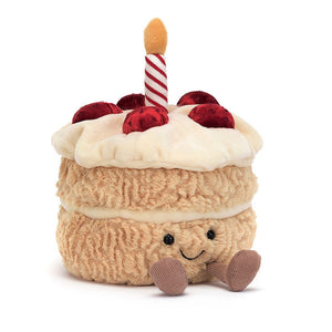 Amuseable Birthday Cake One Size JELLYCAT