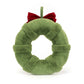 Amuseable Decorated Christmas Wreath One Size JELLYCAT