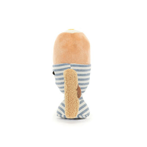 Amuseables Eggetha Egg & Lance Soldier One Size JELLYCAT