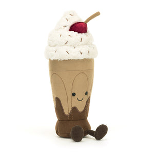Amuseables Chocolate Milkshake One Size JELLYCAT