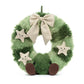 Amuseables Nordic Spruce Wreath One Size JELLYCAT