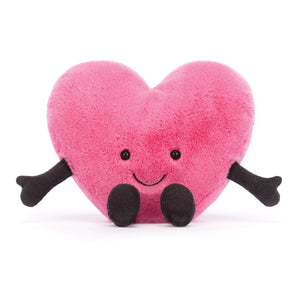 AMUSEABLE PINK HEART Large JELLYCAT