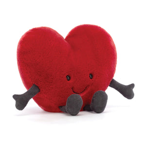 AMUSEABLE RED HEART Large JELLYCAT