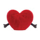 AMUSEABLE RED HEART Large JELLYCAT