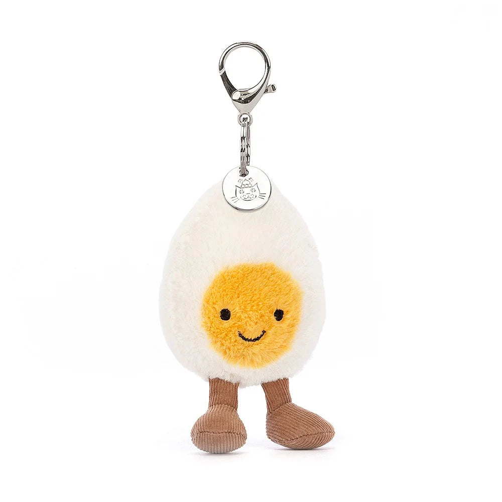 Amuseable Happy Boiled Egg Bag Charm One Size JELLYCAT