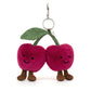 Amuseables Cherries Bag Charm One Size JELLYCAT