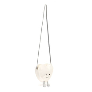 Amuseables Cream Heart Bag One Size JELLYCAT