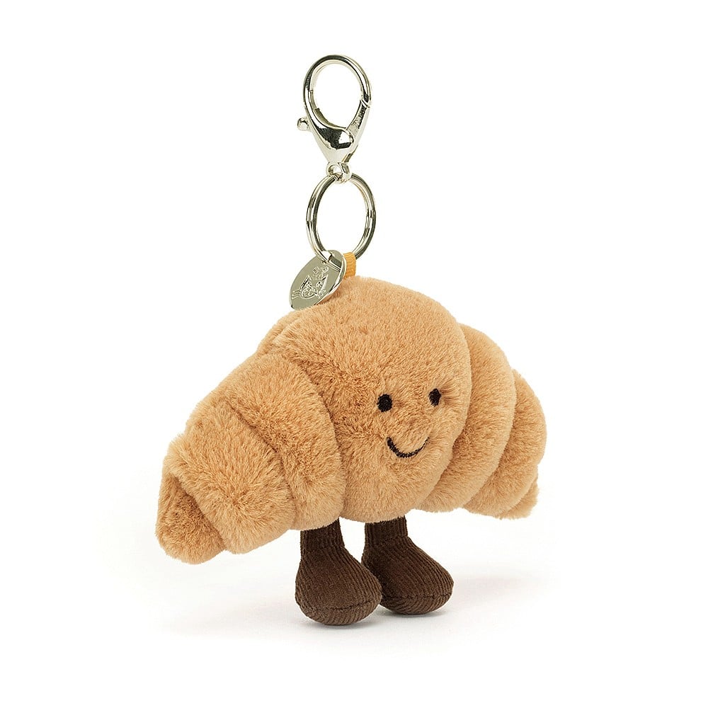 Amuseable Croissant Bag Charm One Size JELLYCAT