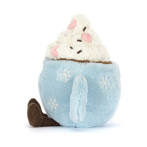 Amuseables Hot Chocolate with Marshmallows One Size JELLYCAT