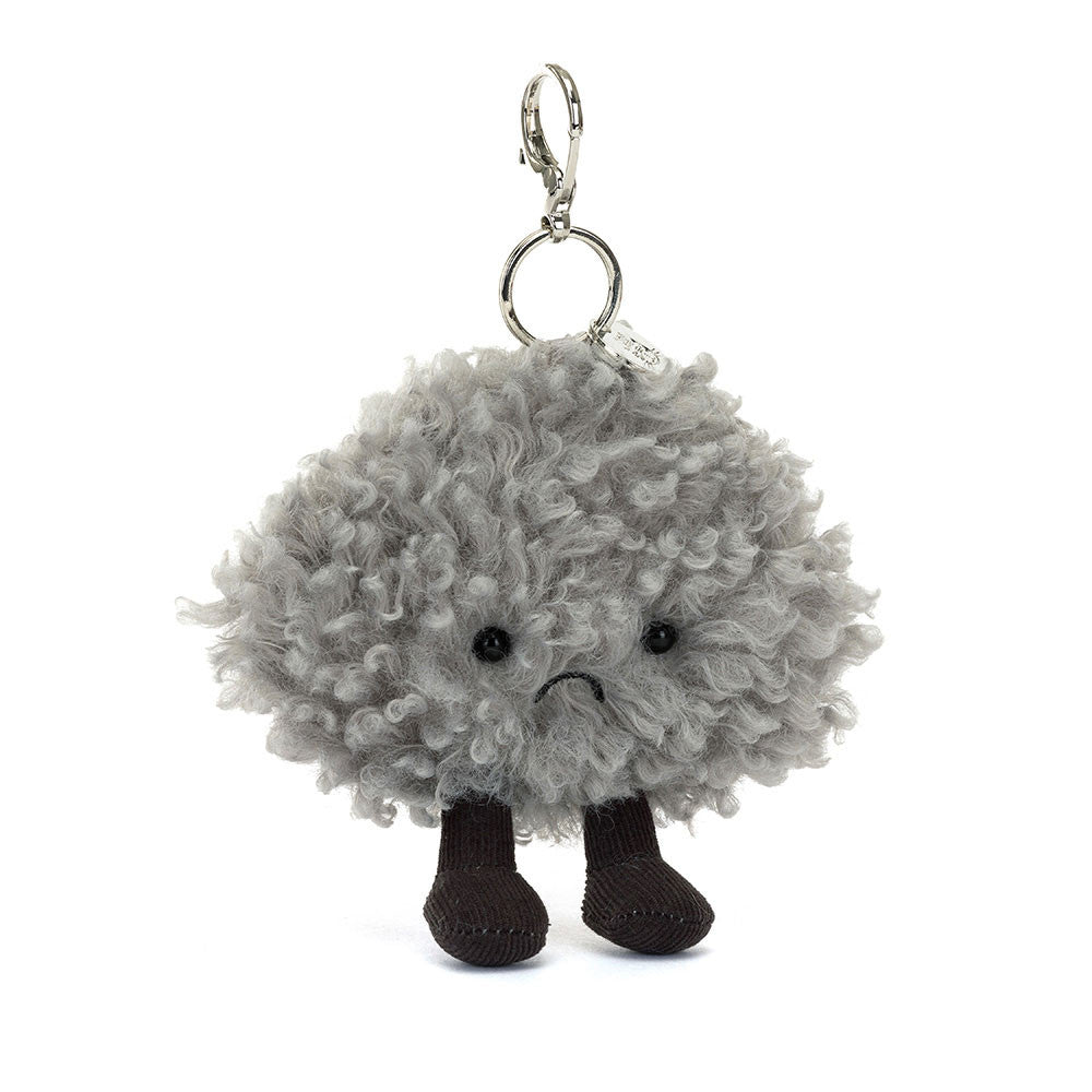 Amuseables Storm Cloud Bag Charm One Size JELLYCAT