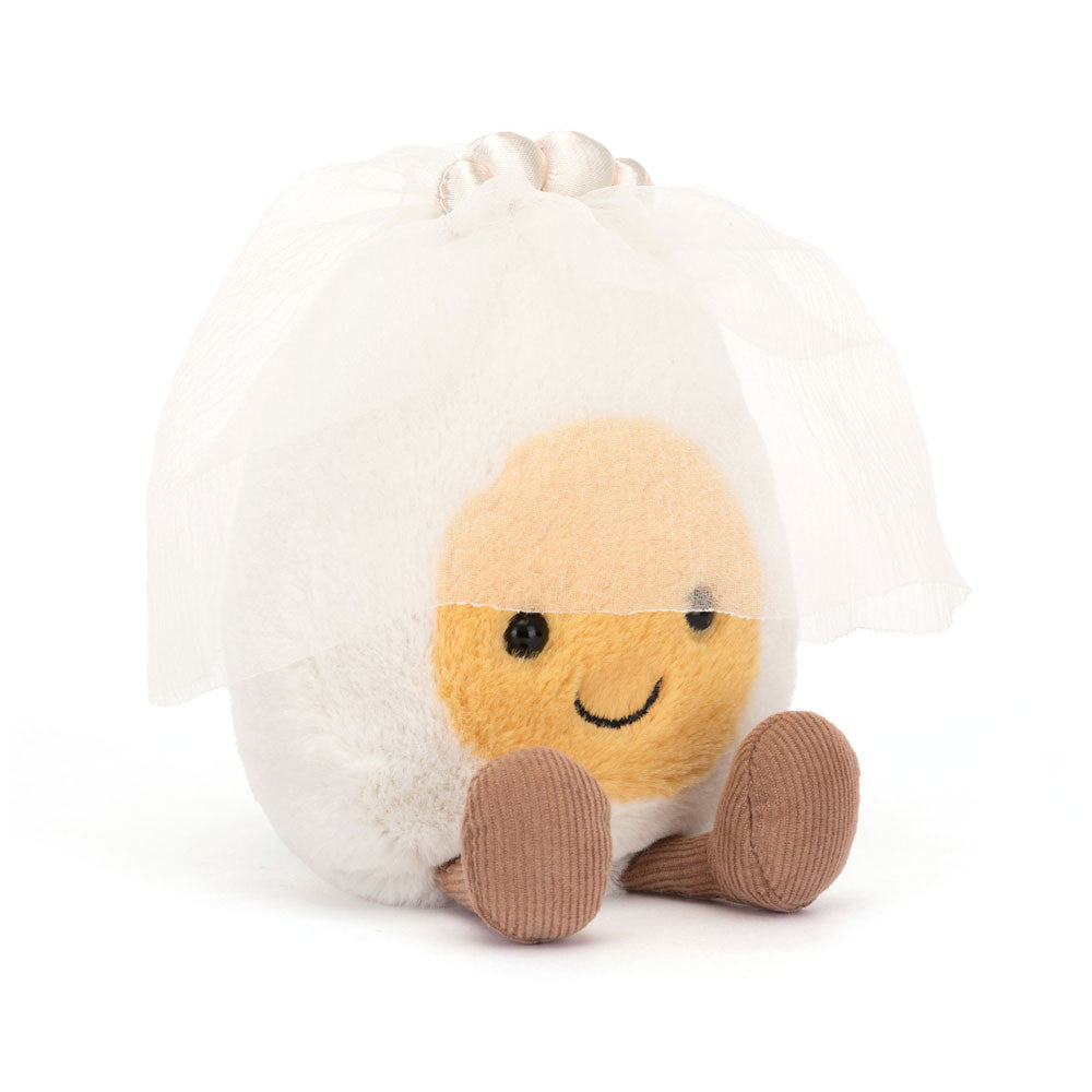 Amuseables Boiled Egg Bride One Size JELLYCAT