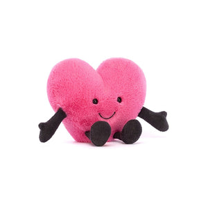FUN PINK HEART Little JELLYCAT