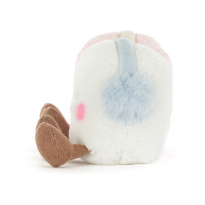 Amuseables Toastie Pink and White Marshmallows One Size JELLYCAT