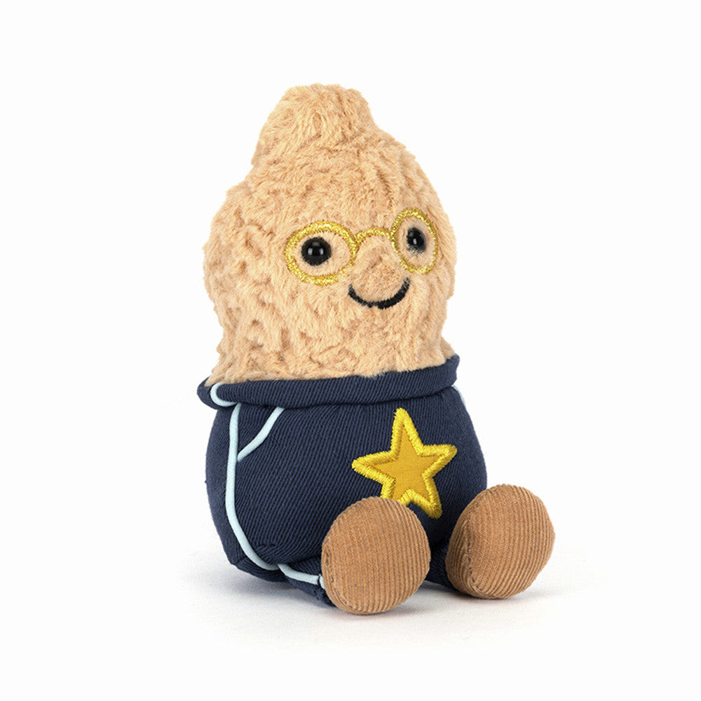 Amuseables Peanut Star Student Outfit One Size JELLYCAT
