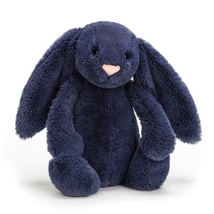 Bashful Navy Bunny Medium JELLYCAT