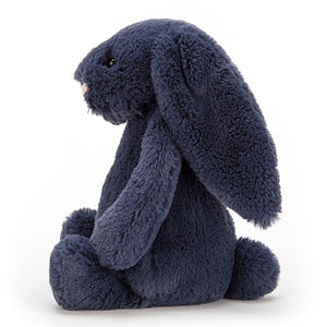 Bashful Navy Bunny Medium JELLYCAT