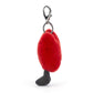 Amuseable Heart Bag Charm One Size Jellycat