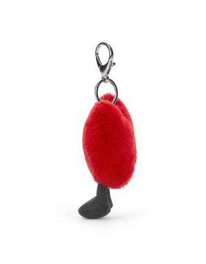 Amuseable Heart Bag Charm One Size Jellycat