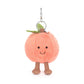 Porte-clés Amuseables Peach One Size JELLYCAT