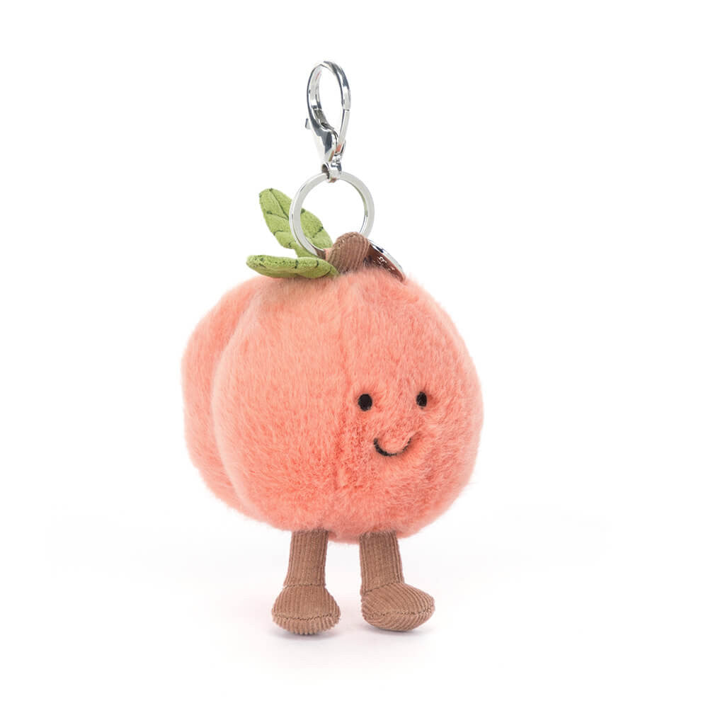 Porte-clés Amuseables Peach One Size JELLYCAT