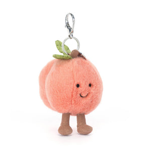 Porte-clés Amuseables Peach One Size JELLYCAT