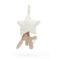 Bashful Beige Bunny Star Musical Pull One Size JELLYCAT