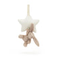 Bashful Beige Bunny Star Musical Pull One Size JELLYCAT