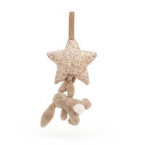 Blossom Bea Beige Bunny Musical Sweater One Size JELLYCAT
