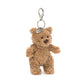 Bartholomew Bear Bag Charm One Size JELLYCAT