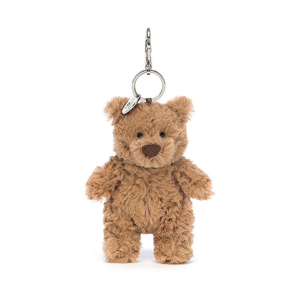 Bartholomew Bear Bag Charm One Size JELLYCAT