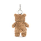 Bartholomew Bear Bag Charm One Size JELLYCAT