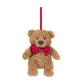Bartholomew Bear Tree Decoration One Size JELLYCAT
