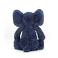 Elefante azul tímido talla única JELLYCAT