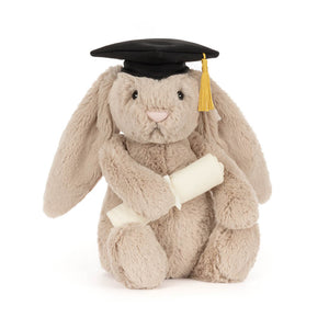 Bashful Bunny Graduation Outfit One Size JELLYCAT