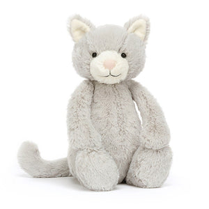 Gatito Gris Tímido Mediano JELLYCAT