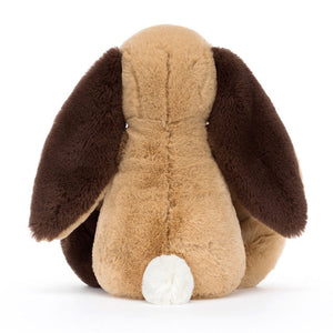 Bashful Patchwork Brown Bunny One Size JELLYCAT