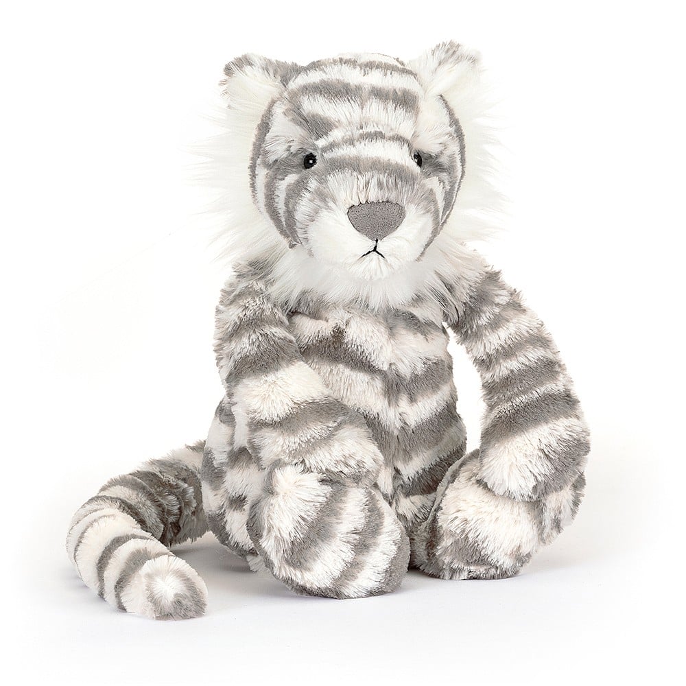 Tigre de las Nieves Tímido Mediano JELLYCAT